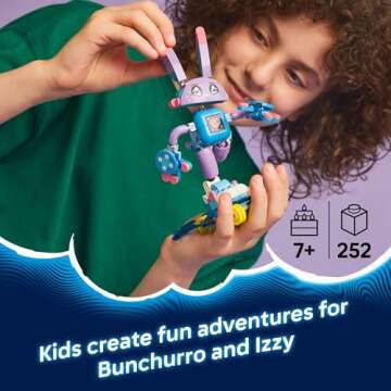 LEGO DREAMZzz Izzie and Bunchurro The Gaming Bunny - Fantasy Bunny Toy for Kids, Boys and Girls, Age...