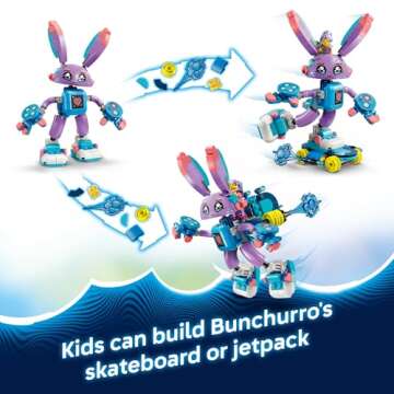 LEGO DREAMZzz Izzie and Bunchurro Gaming Bunny Set 71490
