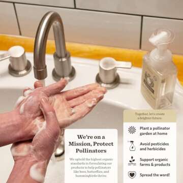 Moon Valley Herbal Foaming Hand Soap Trio, Vegan & Eco-Friendly