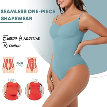 Soo Slick Seamless Bodysuit for Women - Sculpting Shapewear