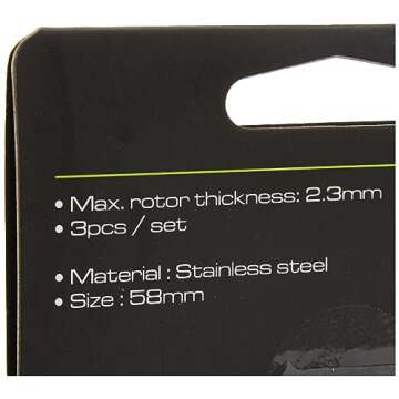 Birzman Clam 3pc Set | Durable Cable Management Clamps for Bike Maintenance | Compatible with Variou...