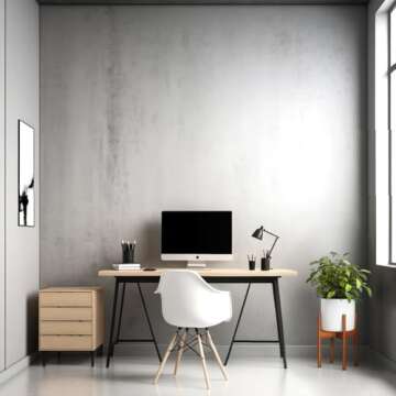 Fox & Fern Lightweight 8 Inch Plant Pot for Indoor & Outdoor Use