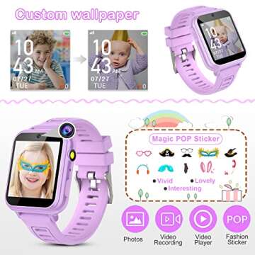 Kids Smart Watches with Games & Features for Girls