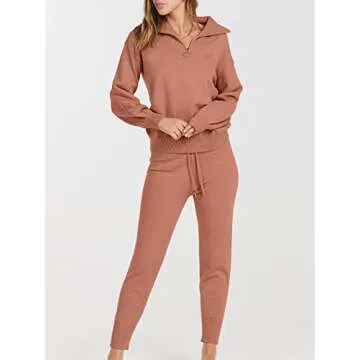 Stylish ANRABESS Two Piece Sweater Set for Women