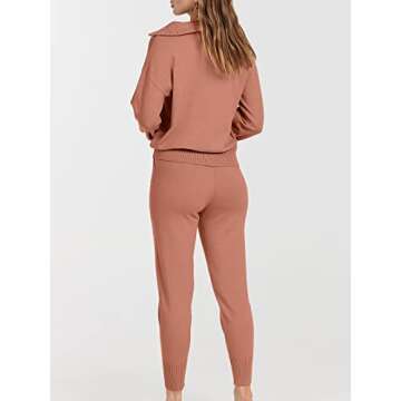 Stylish ANRABESS Two Piece Sweater Set for Women