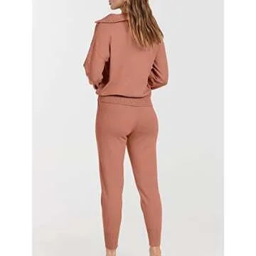 Stylish ANRABESS Two Piece Sweater Set for Women