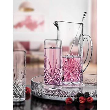 Godinger 34oz Dublin Pitcher Carafe for Elegant Hosting