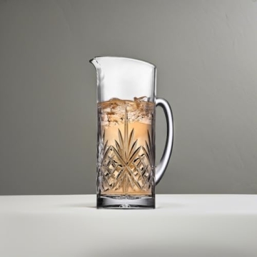 Godinger 34oz Dublin Pitcher Carafe for Elegant Hosting