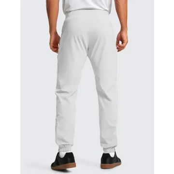 CRZ YOGA Men's 4-Way Stretch Golf Joggers with Pockets