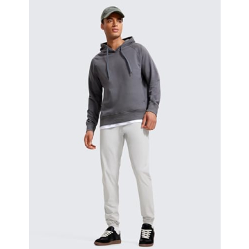 CRZ YOGA Men's 4-Way Stretch Golf Joggers with Pockets