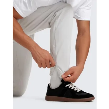 CRZ YOGA Men's 4-Way Stretch Golf Joggers with Pockets