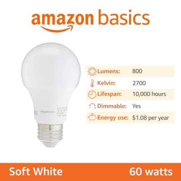 Energy Efficient A19 LED Light Bulbs for Home Use