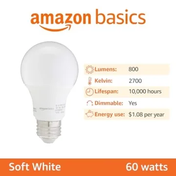 Energy Efficient A19 LED Light Bulbs for Home Use