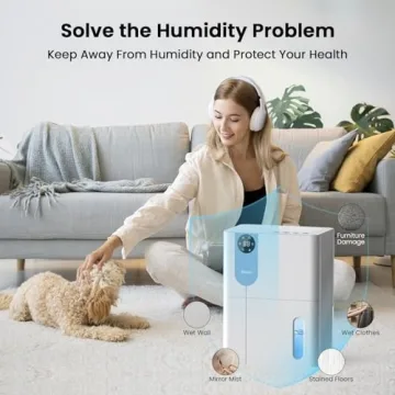 VEWIOR 152 OZ Dehumidifier for Home and Office Use