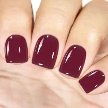 Vishine Gelpolish Professional Manicure Salon UV LED Soak Off Gel Nail Polish Varnish Color Dark Red(1336)