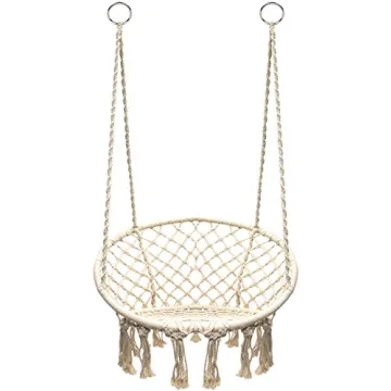 Sorbus Boho Swing Chair - Premium Hanging Hammock for All