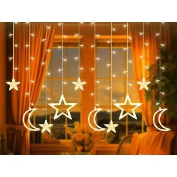 OLEEK Ramadan lights decorations led - Ramadan decorations for home 2025 - Ramadan decor - Ramadan gifts for kids - Ramadan mubarak decorations - Ramadan string lights decoration زينه رمضان كريم ديكور