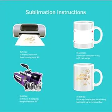 RAINBOWTIE 11oz Sublimation Mugs - Set of 12 - Customizable