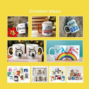 RAINBOWTIE 11oz Sublimation Mugs - Set of 12 - Customizable