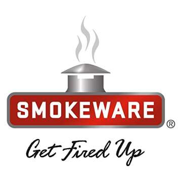 SmokeWare High-Temp Replacement Gasket for Big Green Egg (BGE) - Mini/Small/Medium, 1/8 -Inches Thick, ¾” Inches Wide, 10’ 10'' Feet, Self-Stick Seal, Nomex, Made in The USA