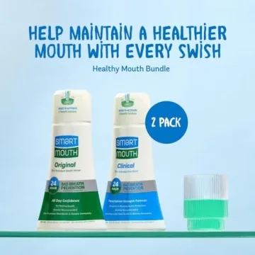 SmartMouth Fresh Breath Mouthwash - Clinical & Original Flavors