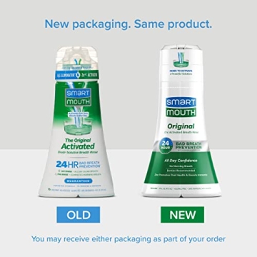 SmartMouth Fresh Breath Mouthwash - Clinical & Original Flavors