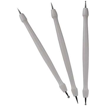EK Tools Embossing Stylus Set, Includes 3 Stylus Tools, Detail to Decor, Paper Crafts, Cards Invitat...
