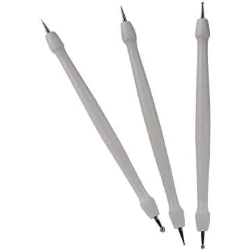 EK Tools Embossing Stylus Set, Includes 3 Stylus Tools, Detail to Decor, Paper Crafts, Cards Invitat...