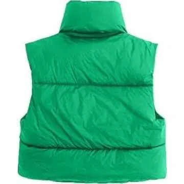 Aopwsrlyi Women's Winter Padded Gilet - Stylish & Warm