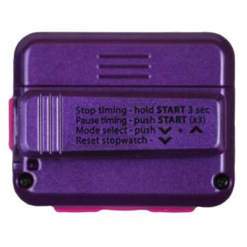Gymboss Interval Timer and Stopwatch - Violet/Pink Metallic Gloss