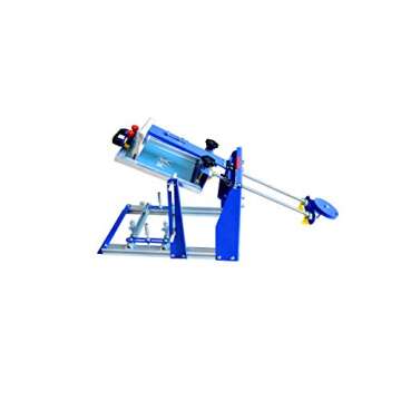TECHTONGDA 8x10 Inches Cylindrical Screen Printing Machine for 6.7 Inches Diameter Cylinder Silk Scr...