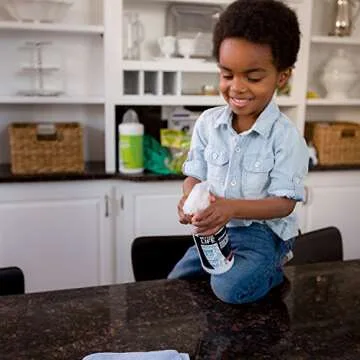 BETTER LIFE Granite Cleaner and Polish - Stone Countertop Cleaner for Marble, Quartz, Slate, Concrete Surfaces or Floors - Streak-Free Granite Stain Remover - 16oz (Pack of 2) Pomegranate/Grapefruit