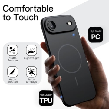 JETech Magnetic Slim Case for iPhone 17 Air