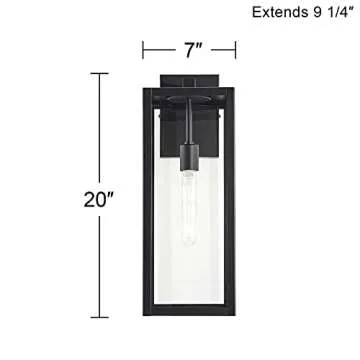 John Timberland Titan Outdoor Wall Light Fixture 20"