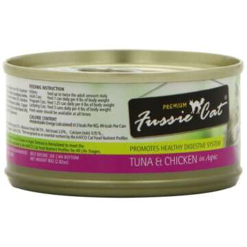 Fussie Cat Premium Tuna & Chicken in Aspic - Grain-Free Wet Food