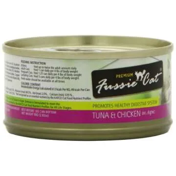 Fussie Cat Premium Tuna & Chicken in Aspic - Grain-Free Wet Food