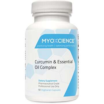 Curcumin & Essential Oil Complex - 500 mg for Wellness