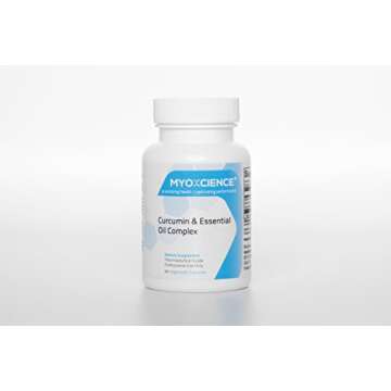 Curcumin & Essential Oil Complex - 500 mg for Wellness