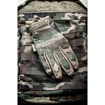 Mechanix Wear - Original Woodland Camo Tactical Gloves (X-Large, Camouflage)
