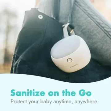 Papablic Portable Pacifier Sanitizer - UV Light Case