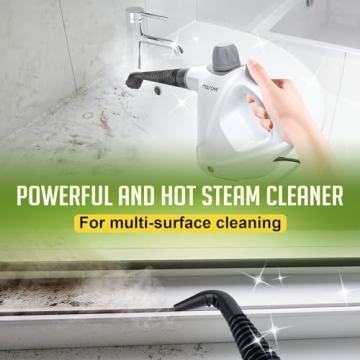 Powerful Handheld Steam Cleaner with Accessories