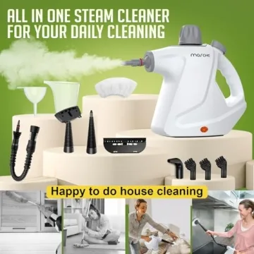 Powerful Handheld Steam Cleaner with Accessories