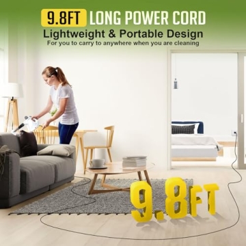 Powerful Handheld Steam Cleaner with Accessories