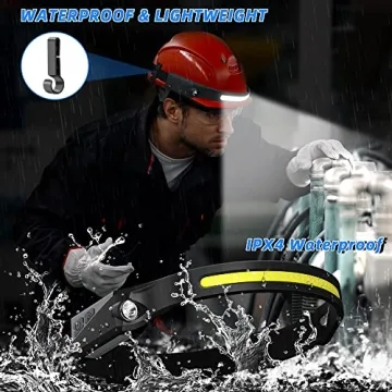 UUYEE 3-Pack Rechargeable LED Headlamp with Motion Sensor