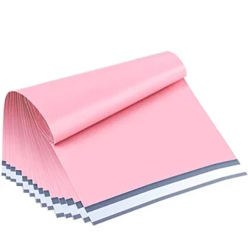 UCGOU 24x24 Inch Light Pink Poly Mailers - 50 Pack Durable Self-Sealing Shipping Bags