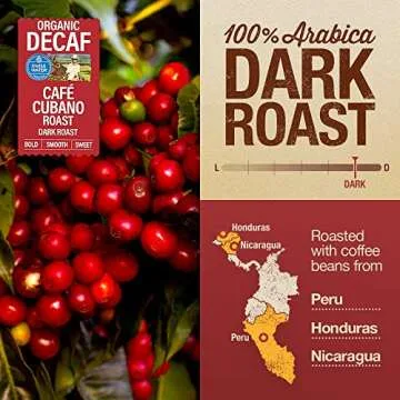 Mayorga Decaf Dark Roast Coffee - 5lb Organic Whole Beans
