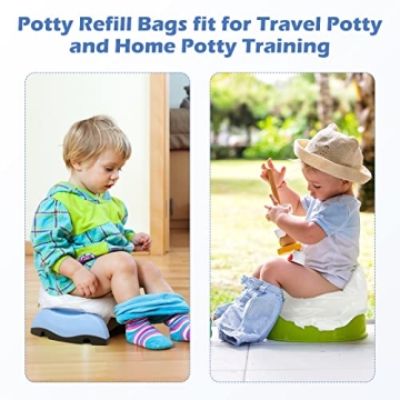 Convenient Disposable Toddler Potty Bags for Travel