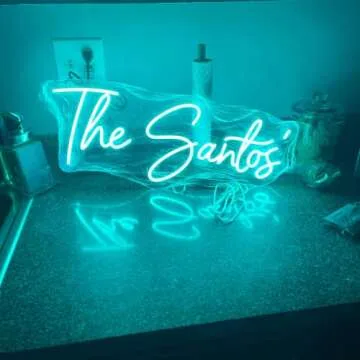 FIREOCITY Neon Sign Custom, Personalized Neon Signs for Decoration, Gift, Party, Event, Company Logo or Business Signs neon Signs, Acrylic