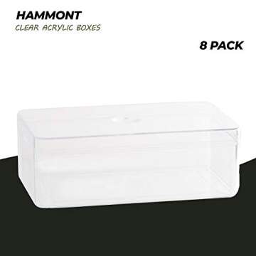Hammont Acrylic Box - Elegant Party and Storage Solutions