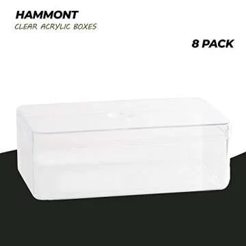 Hammont Acrylic Box - Elegant Party and Storage Solutions